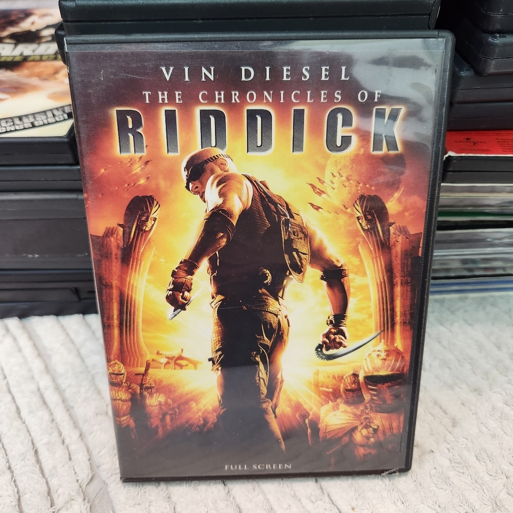 🎬3/15 The Chronicles Of Riddick - DVD Movie Vin Diesel